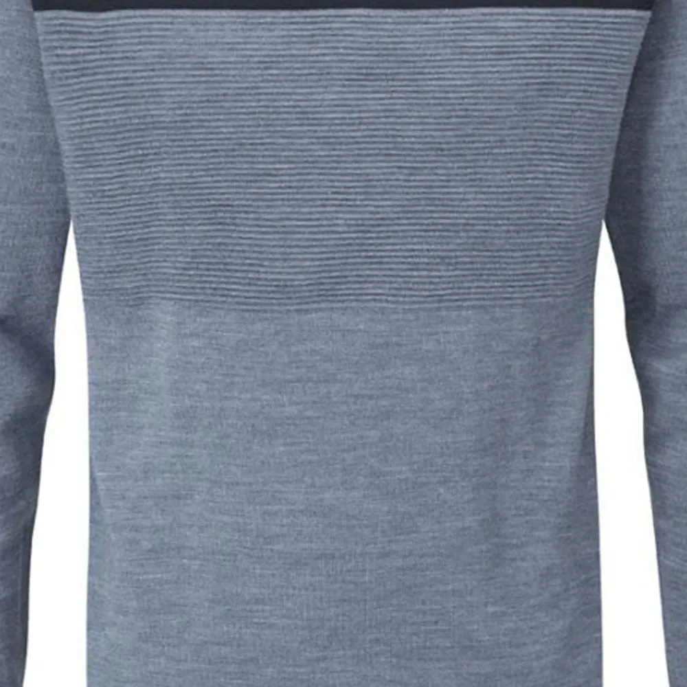 Ping Lucas V-Neck Sweater - Greystone Marl/Navy Christmas Day Sale