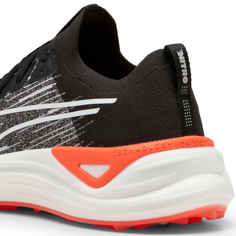 Holiday Sale Affordable Puma Electrocat Nitro Spikeless Waterproof Shoes - Puma White/Puma Black/Red Blast