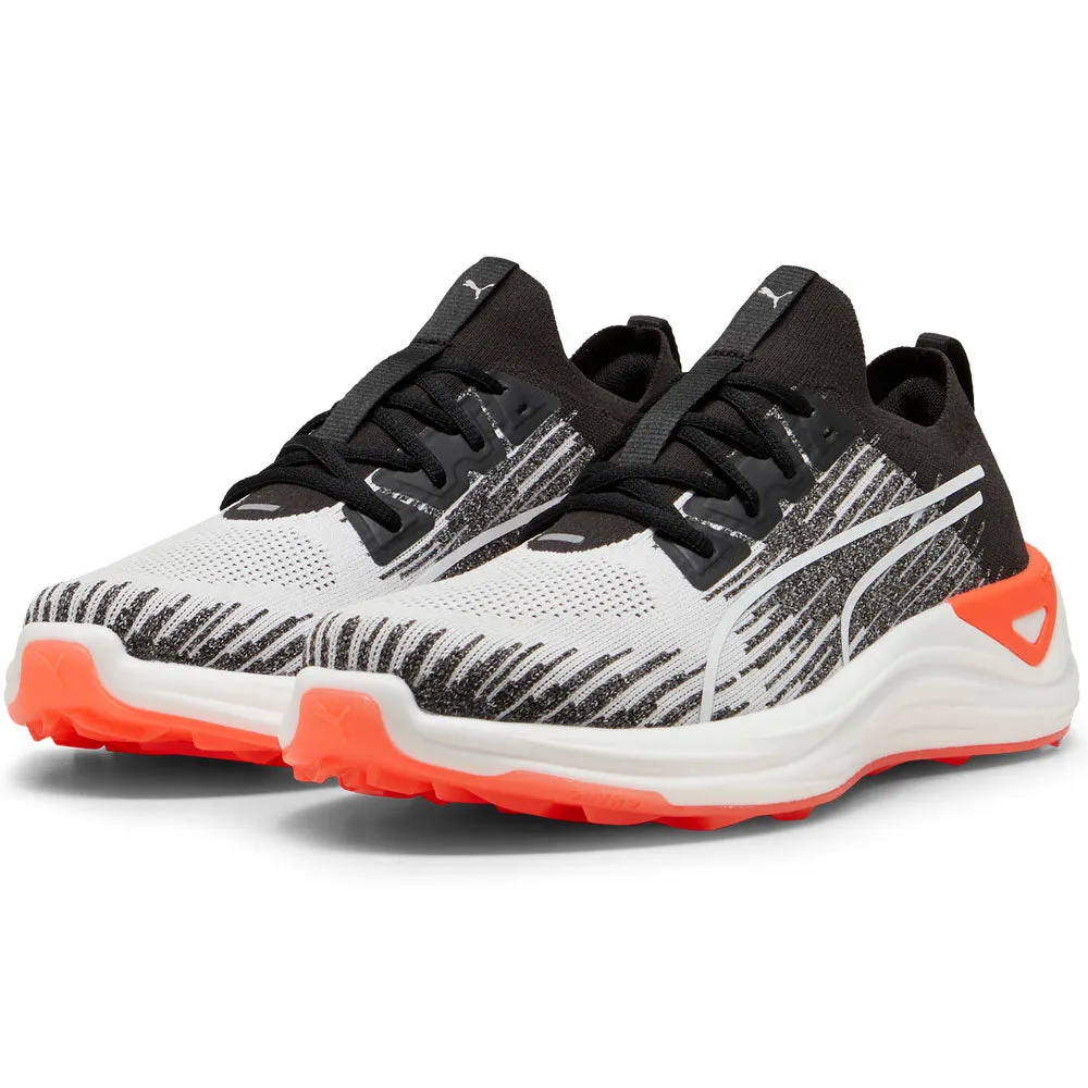 Unapologetically You Puma Electrocat Nitro Spikeless Waterproof Shoes - Puma White/Puma Black/Red Blast