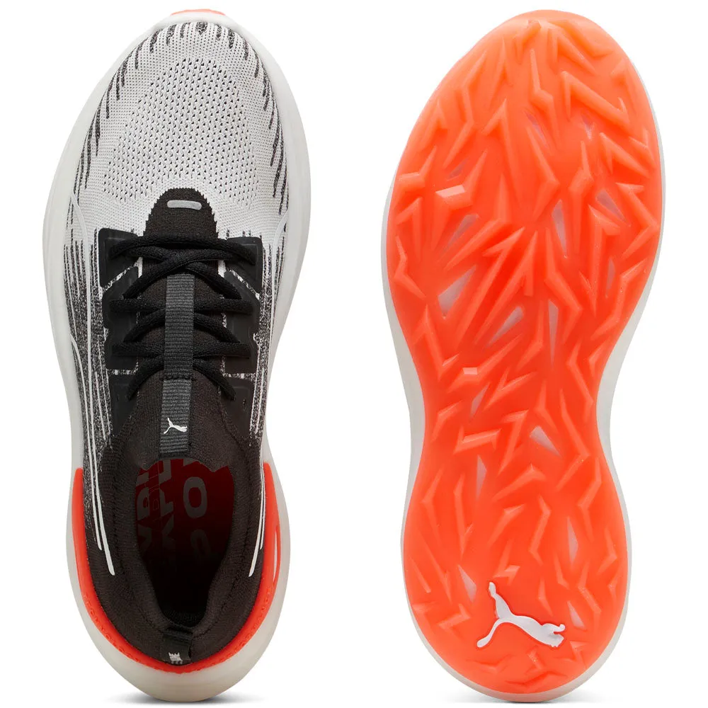 Made to Turn Heads Biggest Sale of the Year Puma Electrocat Nitro Spikeless Waterproof Shoes - Puma White/Puma Black/Red Blast