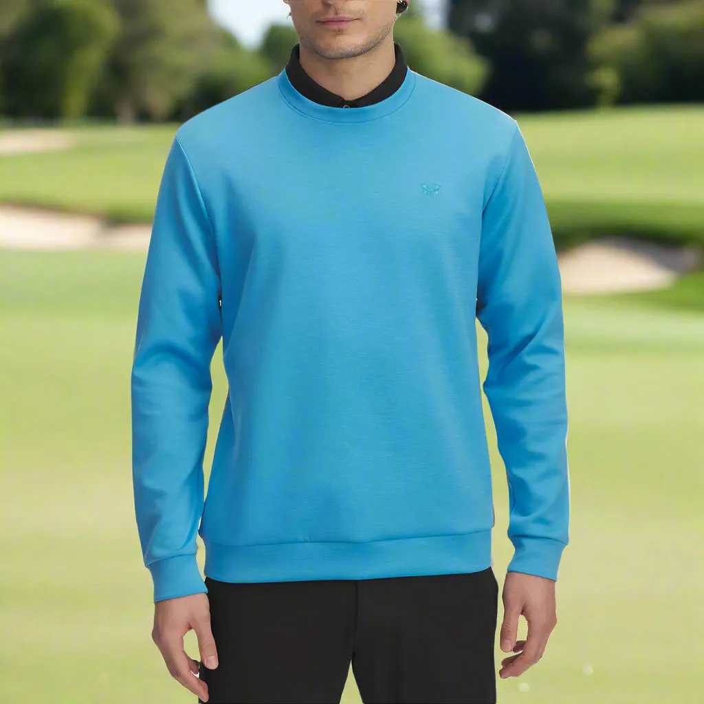 Under Armour Drive Midlayer Crewneck Pullover - Ether Blue/Ether Blue All Saints' Day Sale Own the Moment