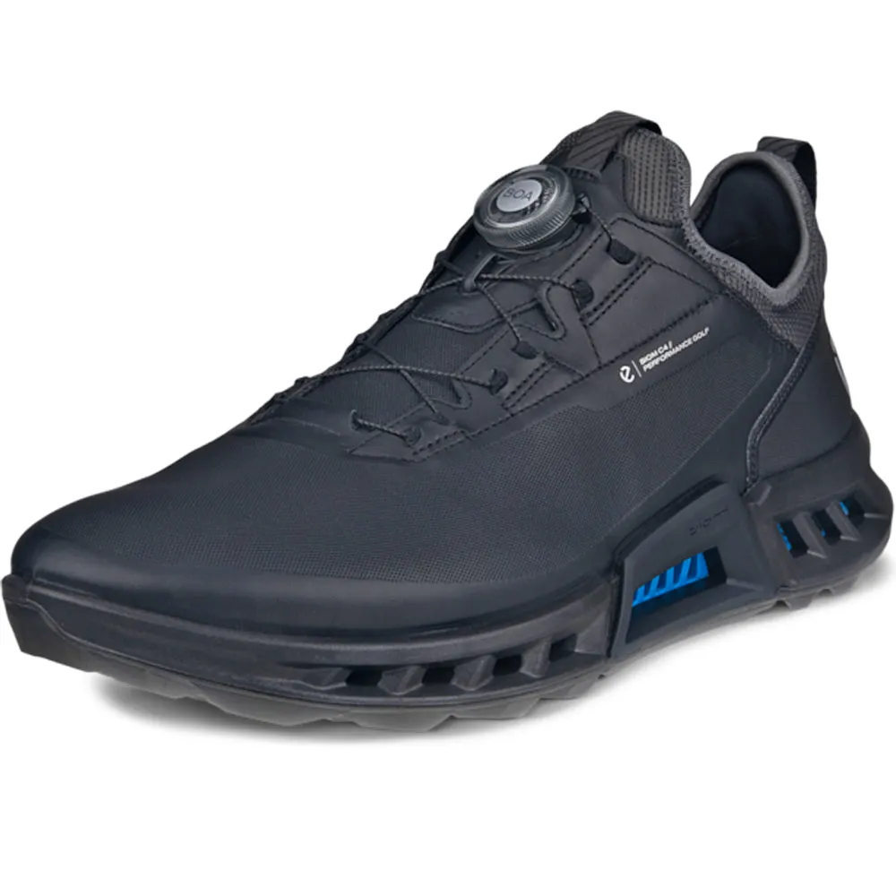 Easter Sale Command Attention Ecco Biom C4 Gore-Tex Boa Spikeless Waterproof Shoes - Black