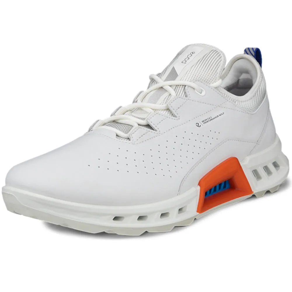 Keep Going Strong Ecco Biom C4 Gore-Tex Spikeless Waterproof Shoes - White/Mazarine Blue