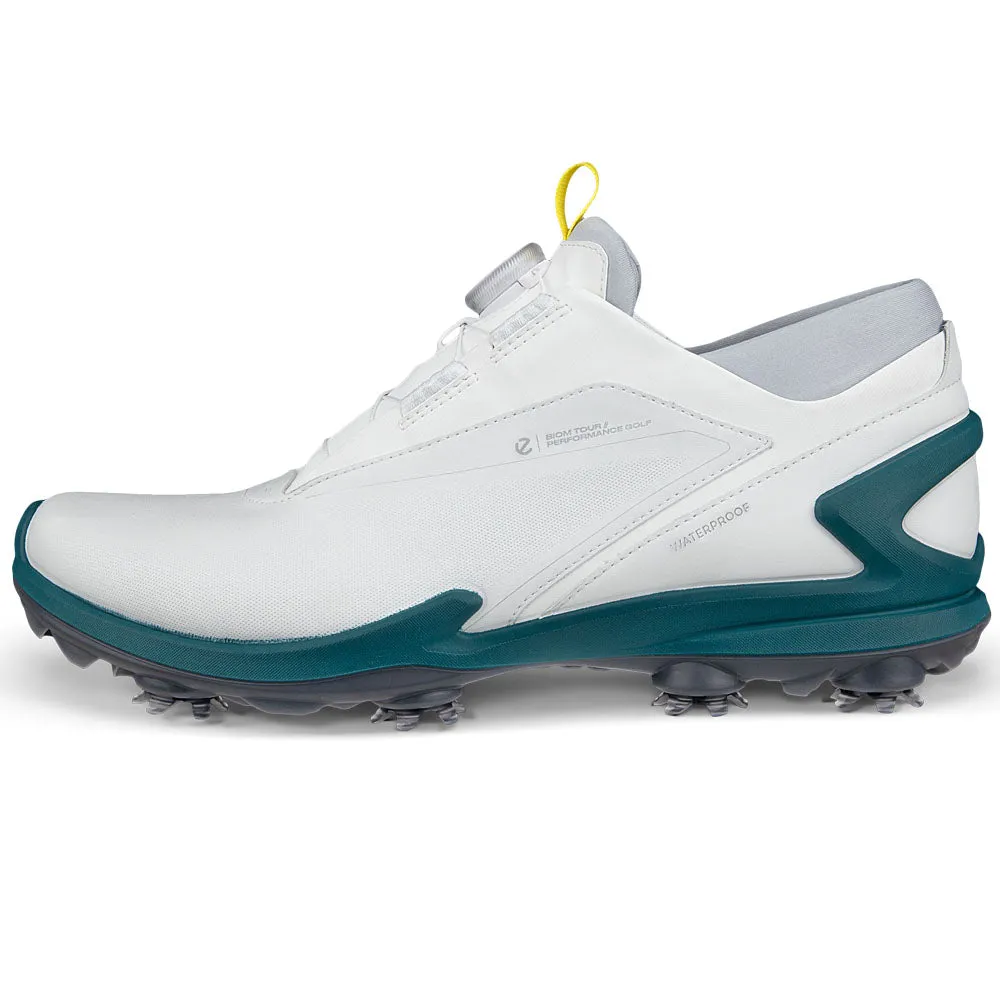 Ecco Biom Tour Boa Spiked Waterproof Shoes - White Clearance Sale