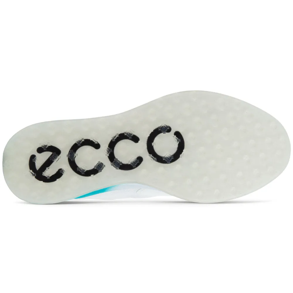 Limited Time Offer Own Every Step Ecco S-Three Boa Gore-Tex Spikeless Waterproof Shoes - White/Caribbean/Concrete