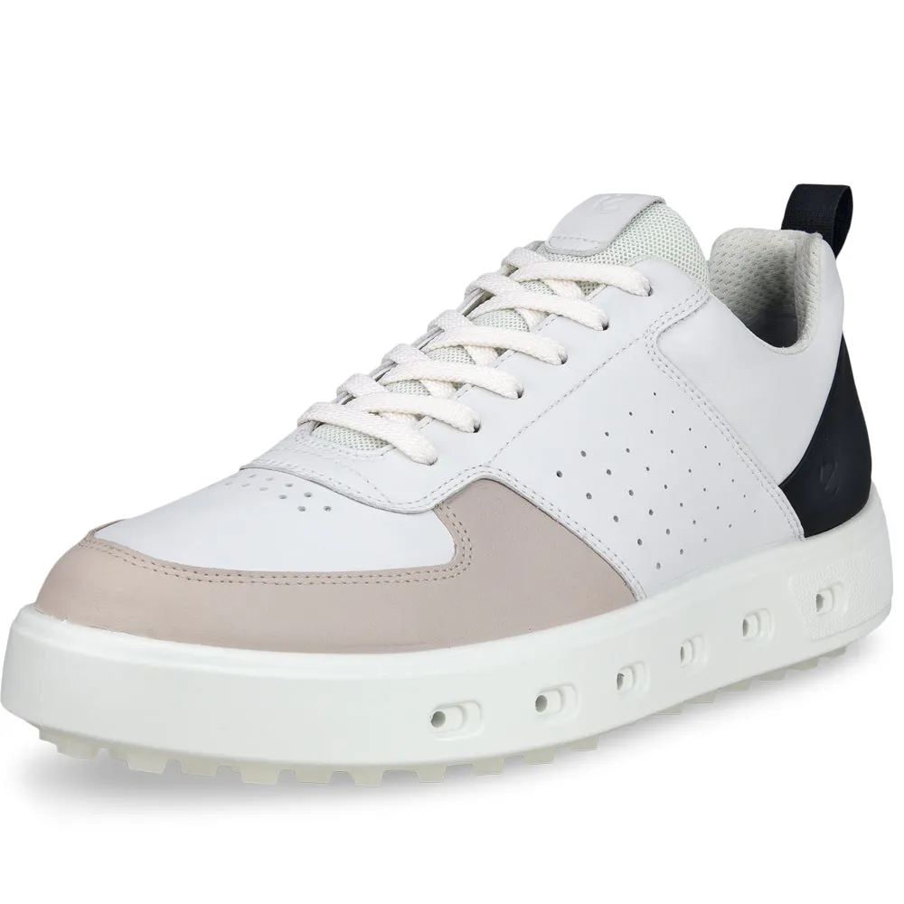 Move Like You Mean It Black Friday Sale Ecco Street 720 Gore-Tex Spikeless Waterproof Shoes - White/Black/Gravel