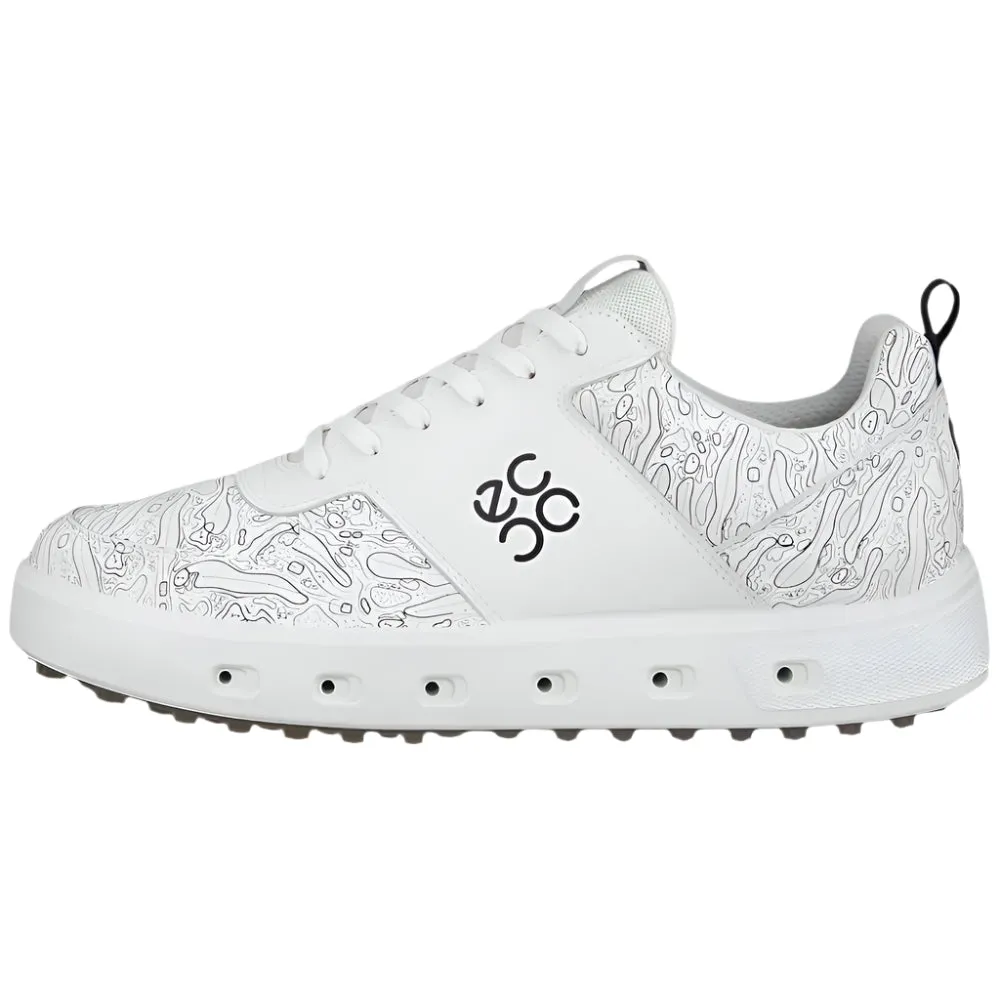 Halloween Sale Ecco Street 720 Hybrid Gore-Tex Spikeless Waterproof Shoes - White