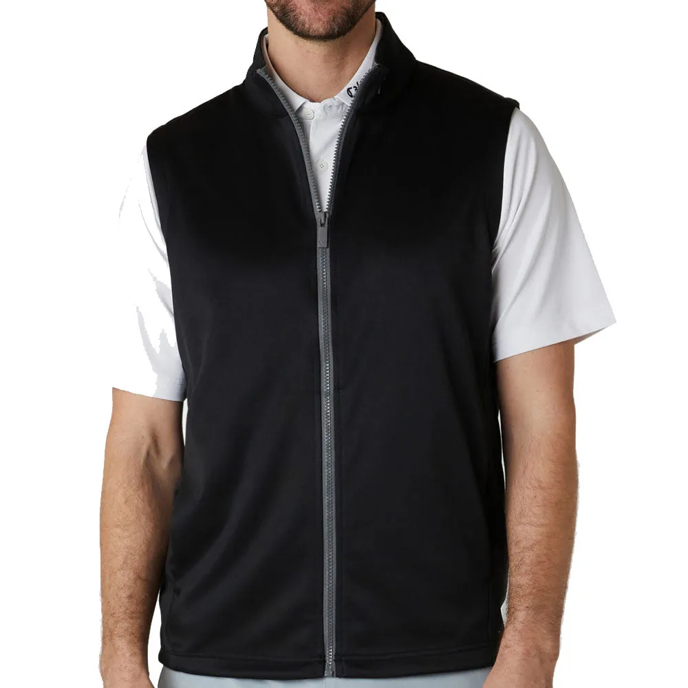 Dress from the Feet Up Callaway Chev High Gauge Gilet - Caviar