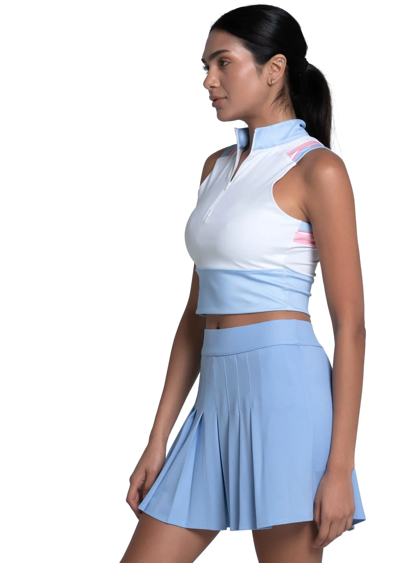 Own Every Step Halloween Sale Edge Cut Crop Tank