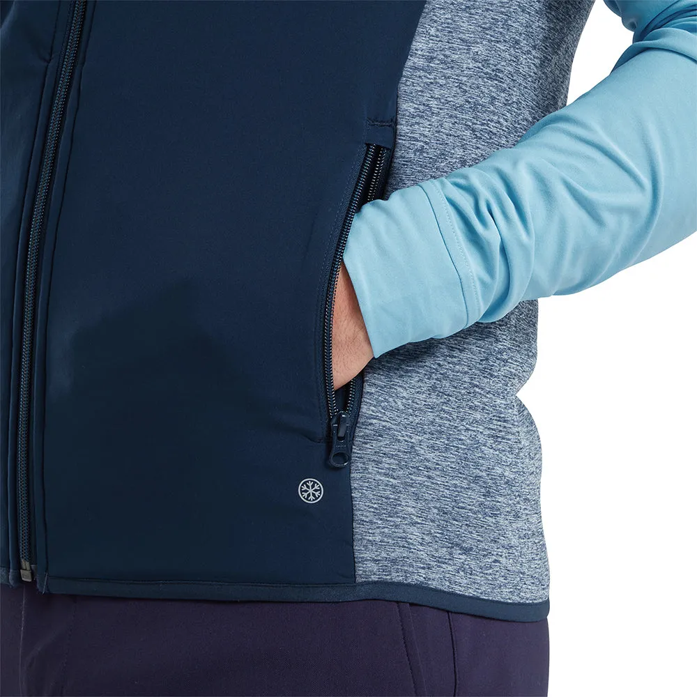 Footjoy Thermoseries Hybrid Gilet - Navy Push Beyond Limits