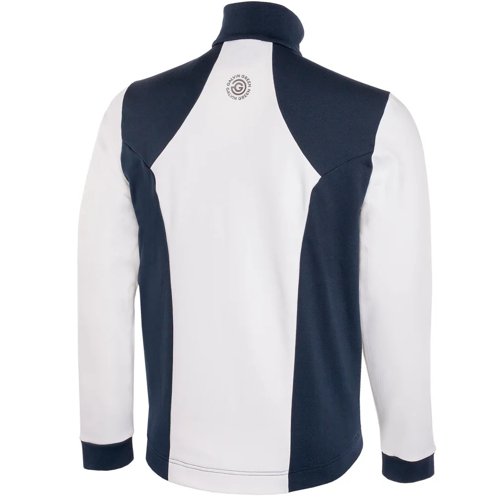 Galvin Green Dylan Full Zip Pullover - Navy/Red/White Stay in Motion Gear Up and Go