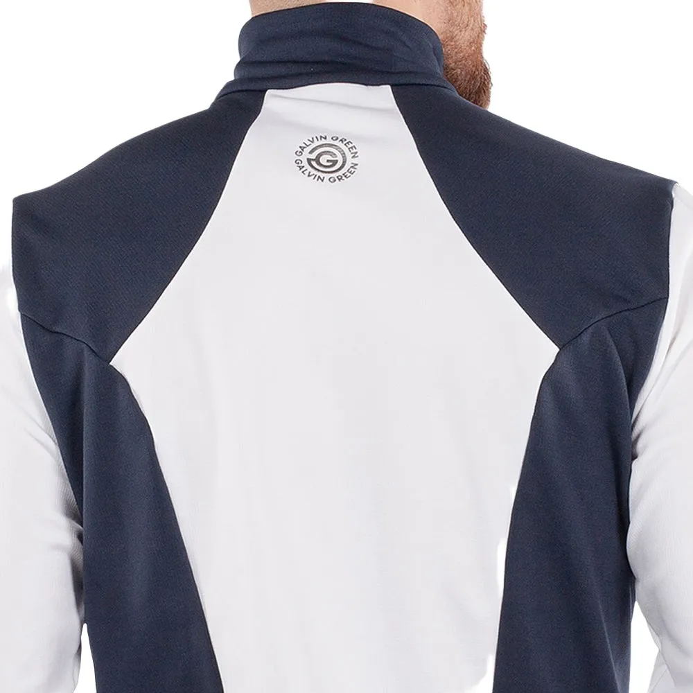 Galvin Green Dylan Full Zip Pullover - Navy/Red/White Cyber Monday Sale
