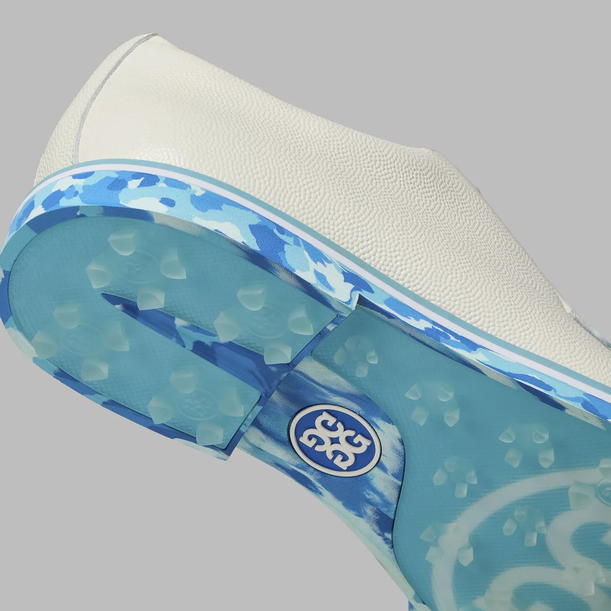 G/Fore Gallivanter Camo Sole Leather Golf Shoes - Snow/Mosaic Gear Up and Go Affordable