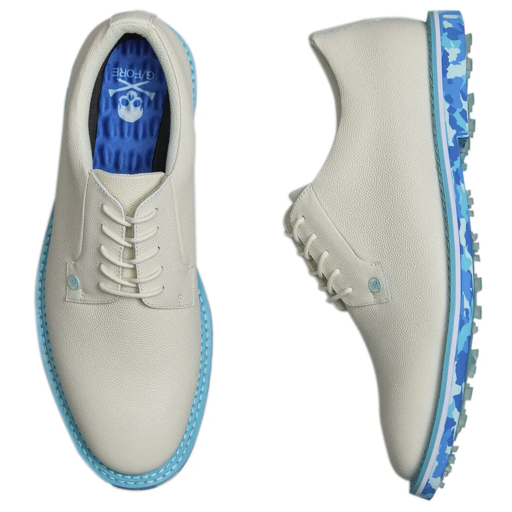 Stay in Motion Step Into Strength G/Fore Gallivanter Camo Sole Leather Golf Shoes - Snow/Mosaic