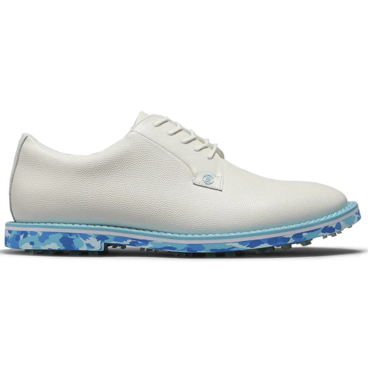 G/Fore Gallivanter Camo Sole Leather Golf Shoes - Snow/Mosaic Black Friday Sale Made to Move