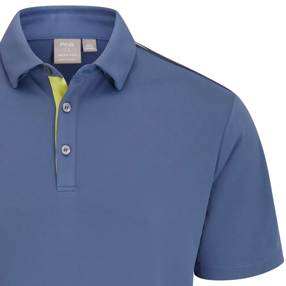 The Fast Lane Choice Ping Inver Polo Shirt - Blue Indigo