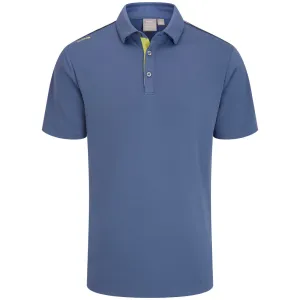 Ping Inver Polo Shirt - Blue Indigo Dress from the Feet Up Built to Perform