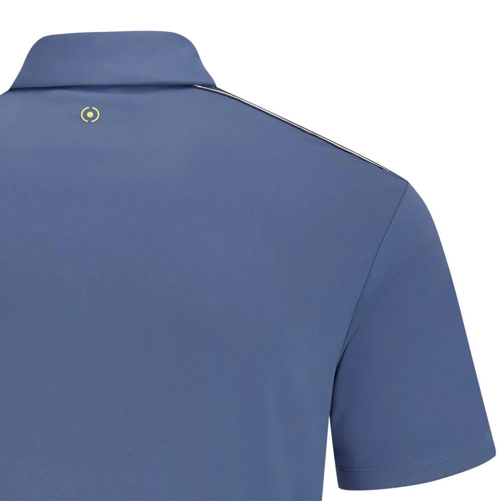 Ping Inver Polo Shirt - Blue Indigo Holiday Sale
