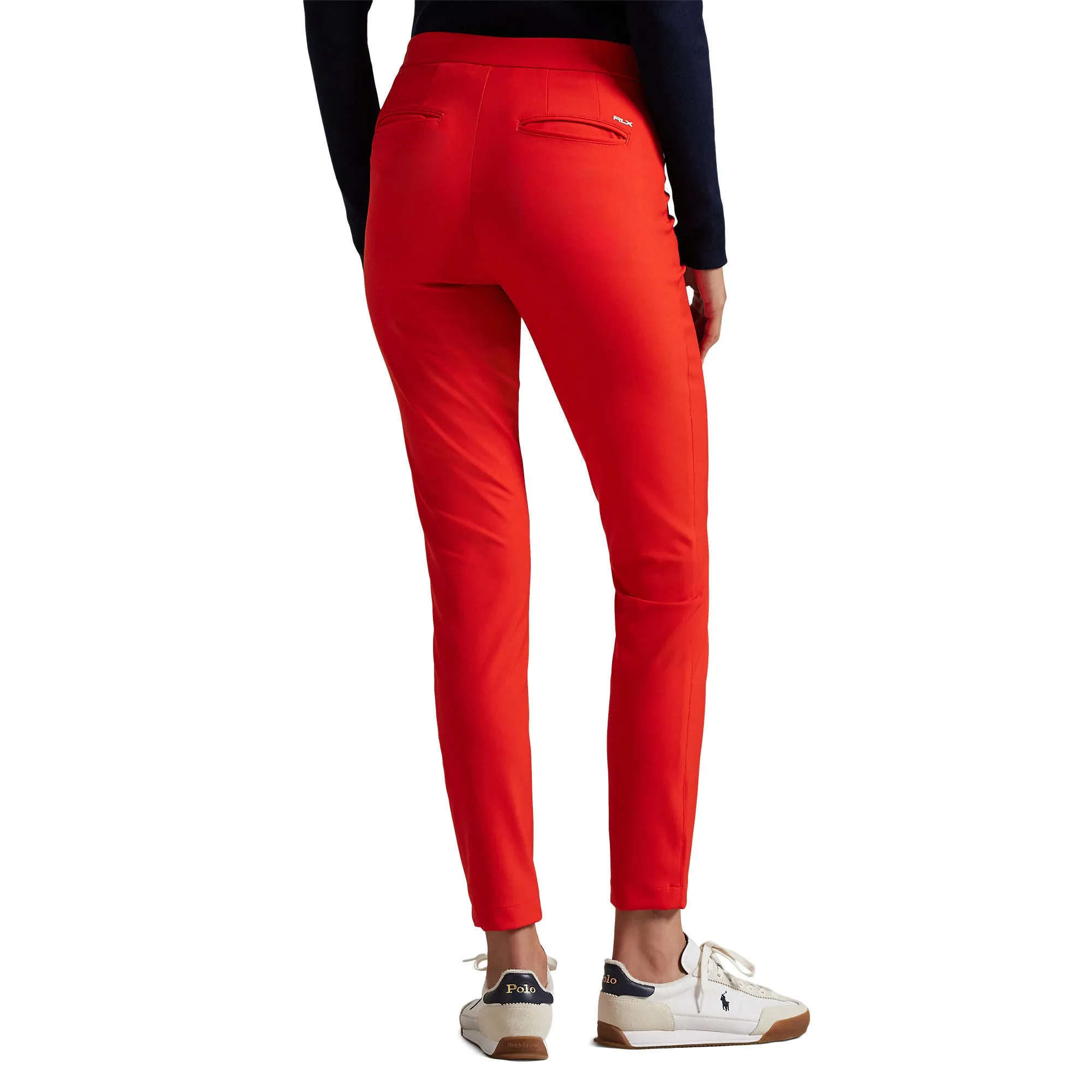 Rlx Ralph Lauren Women'S Eagle Stretch Twill Golf Pants - Bright Poppy Halloween Sale Dare to Lead