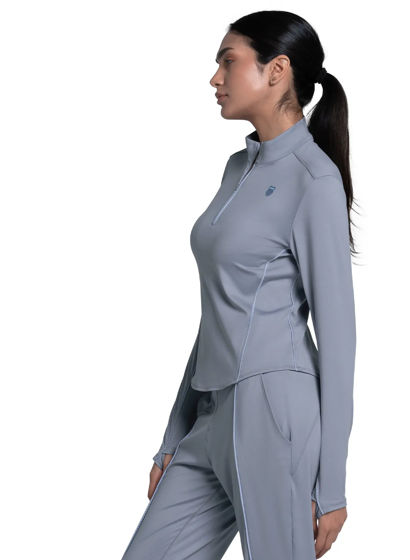 Stay in Motion Edge 1/4 Zip Long Sleeve