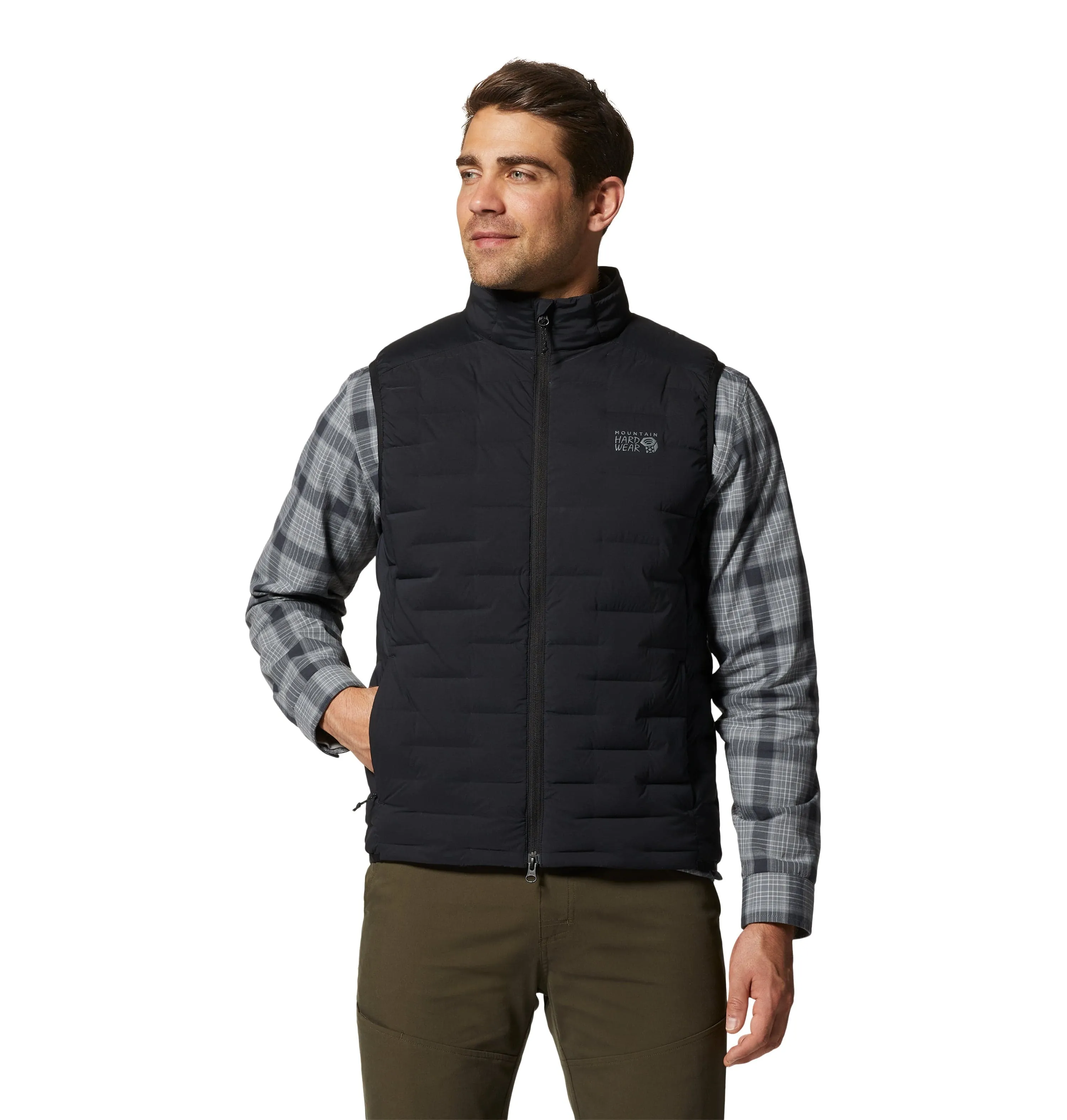 Be Unstoppable Push Beyond Limits Mountain Hardwear - Men'S Stretchdown Vest