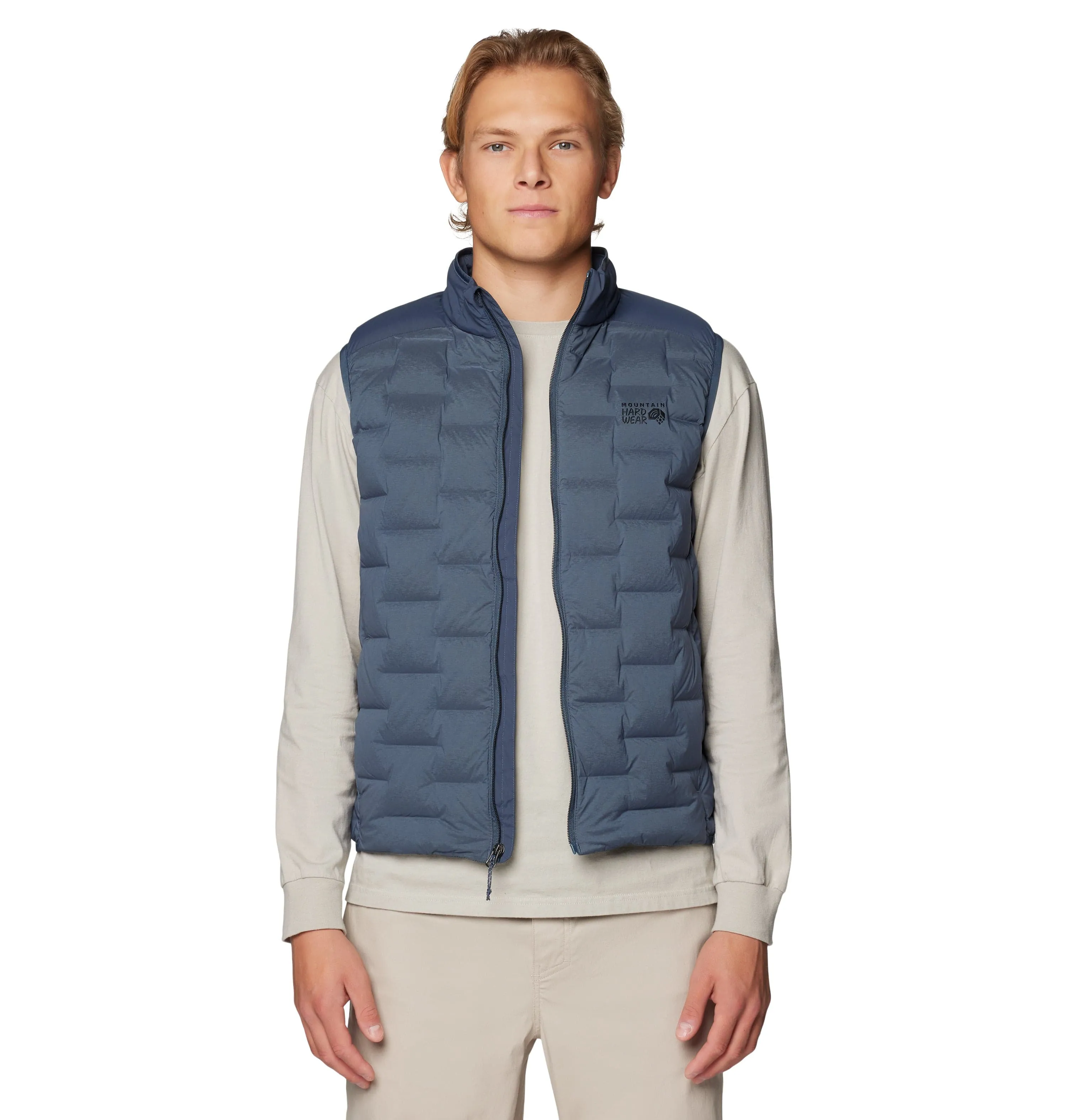 Mountain Hardwear - Men'S Stretchdown Vest Christmas Eve Sale Command Attention