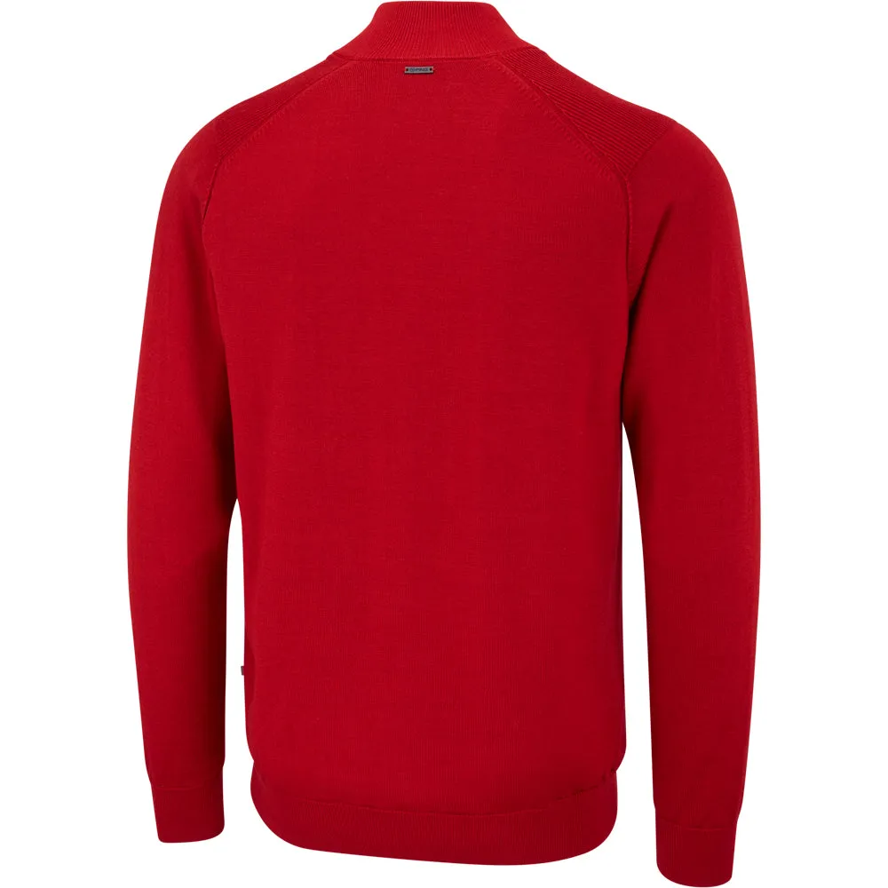 Rise Every Time Biggest Sale of the Year Ping Murphy Full Zip Sweater - Rich Red
