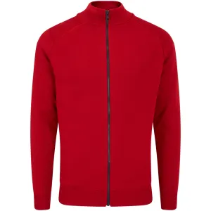 Command Attention Born to Stand Out Ping Murphy Full Zip Sweater - Rich Red