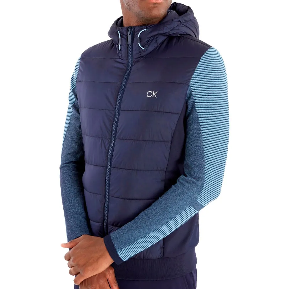 Performance Unleashed Affordable Calvin Klein Dynamo Hooded Jacket - Navy