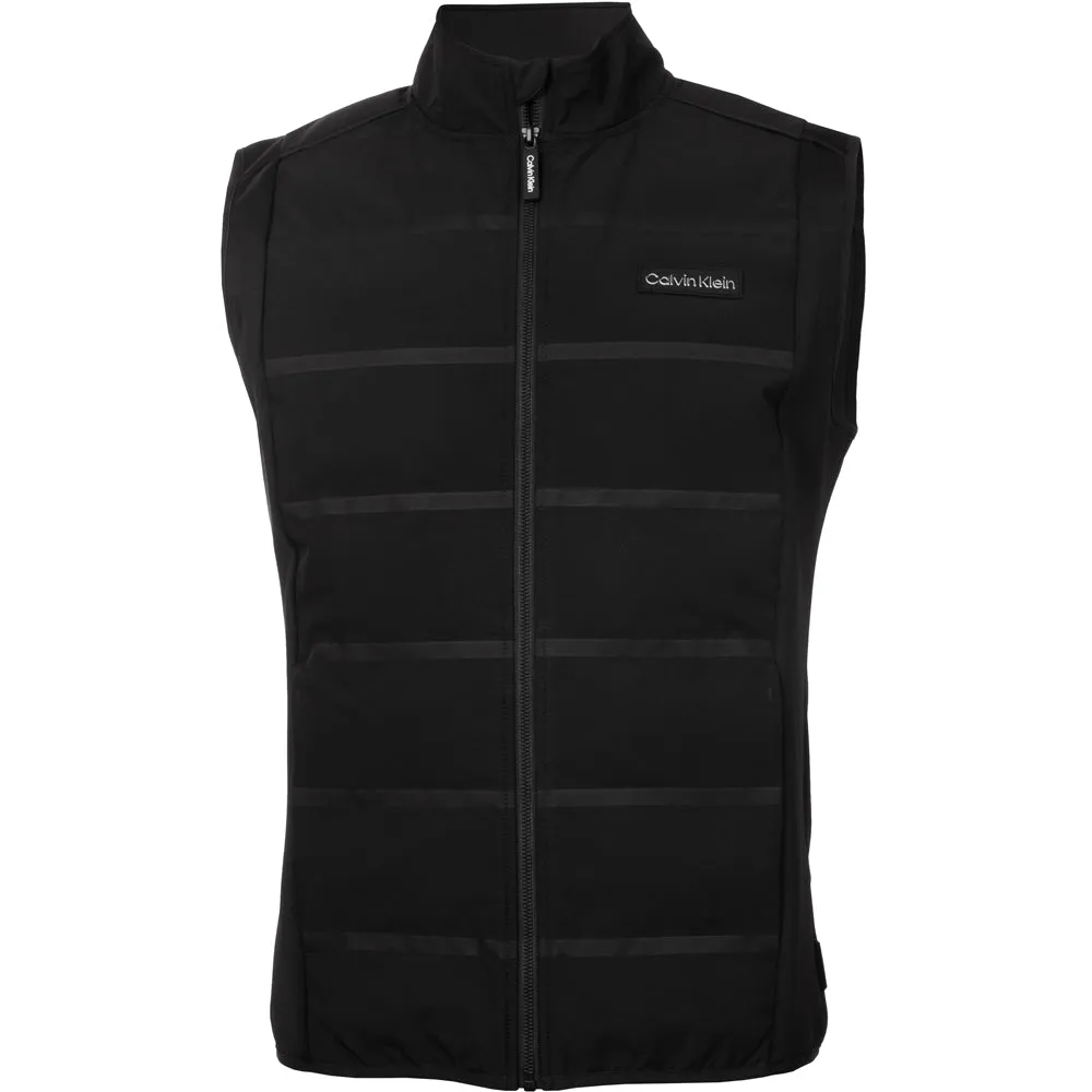 Calvin Klein Houston Hybrid Full Zip Gilet - Black Unapologetically You