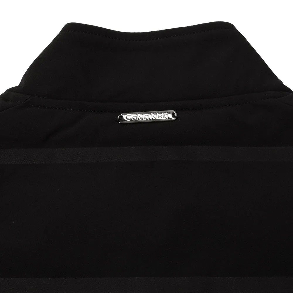 Stay in Motion Never Just Walk Calvin Klein Houston Hybrid Full Zip Gilet - Black