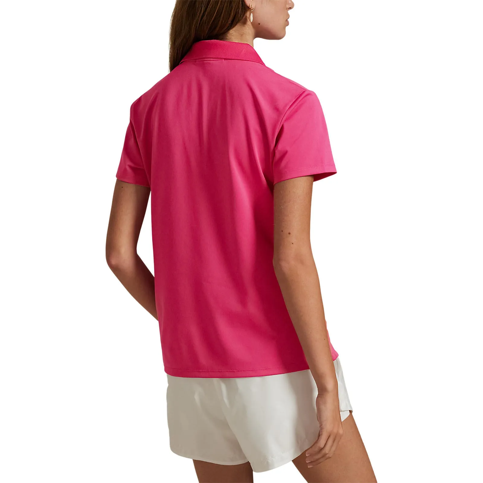 Rlx Ralph Lauren Women'S Tour Performance Golf Shirt- Currant Stay in Motion Clearance Sale