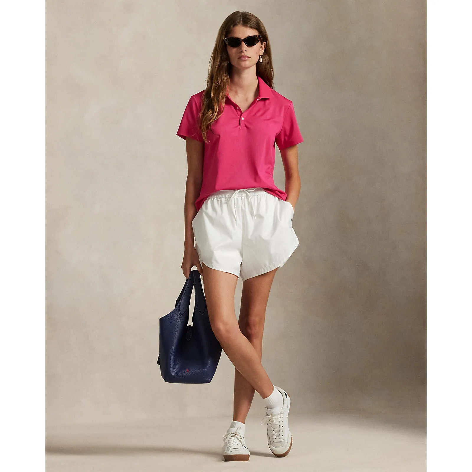 Exclusive Deal Black Friday Sale Rlx Ralph Lauren Women'S Tour Performance Golf Shirt- Currant