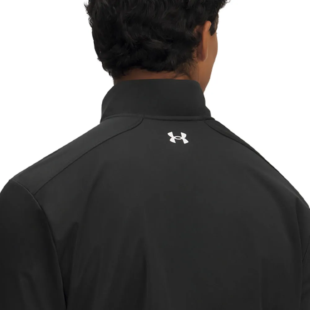 Feel the Energy Step Out Boldly Under Armour Drive Wind Half Zip Pullover - Black/White