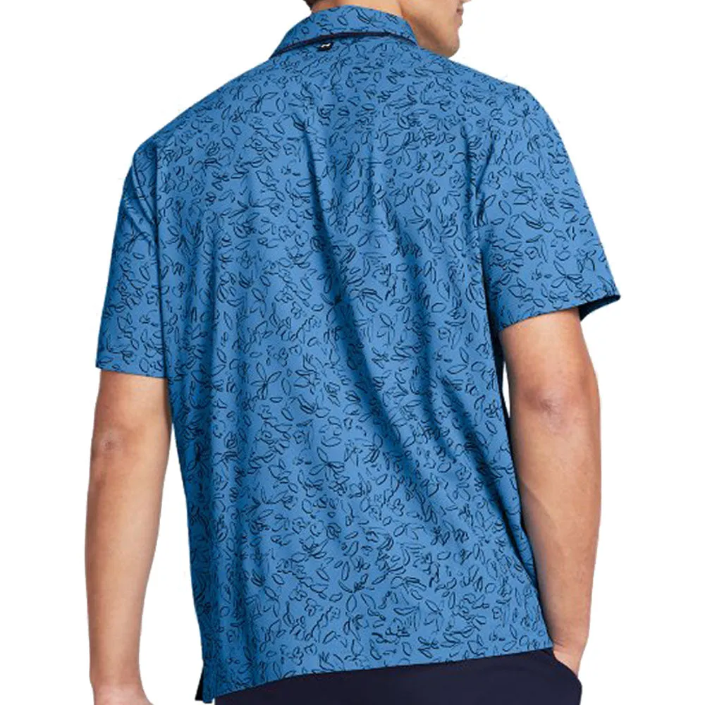 Power Every Step Under Armour Iso-Chill Verge Polo Shirt - Viral Blue/Midnight Navy/Midnight Navy