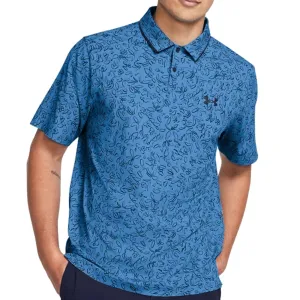Step Out Boldly Mother's Day Sale Under Armour Iso-Chill Verge Polo Shirt - Viral Blue/Midnight Navy/Midnight Navy