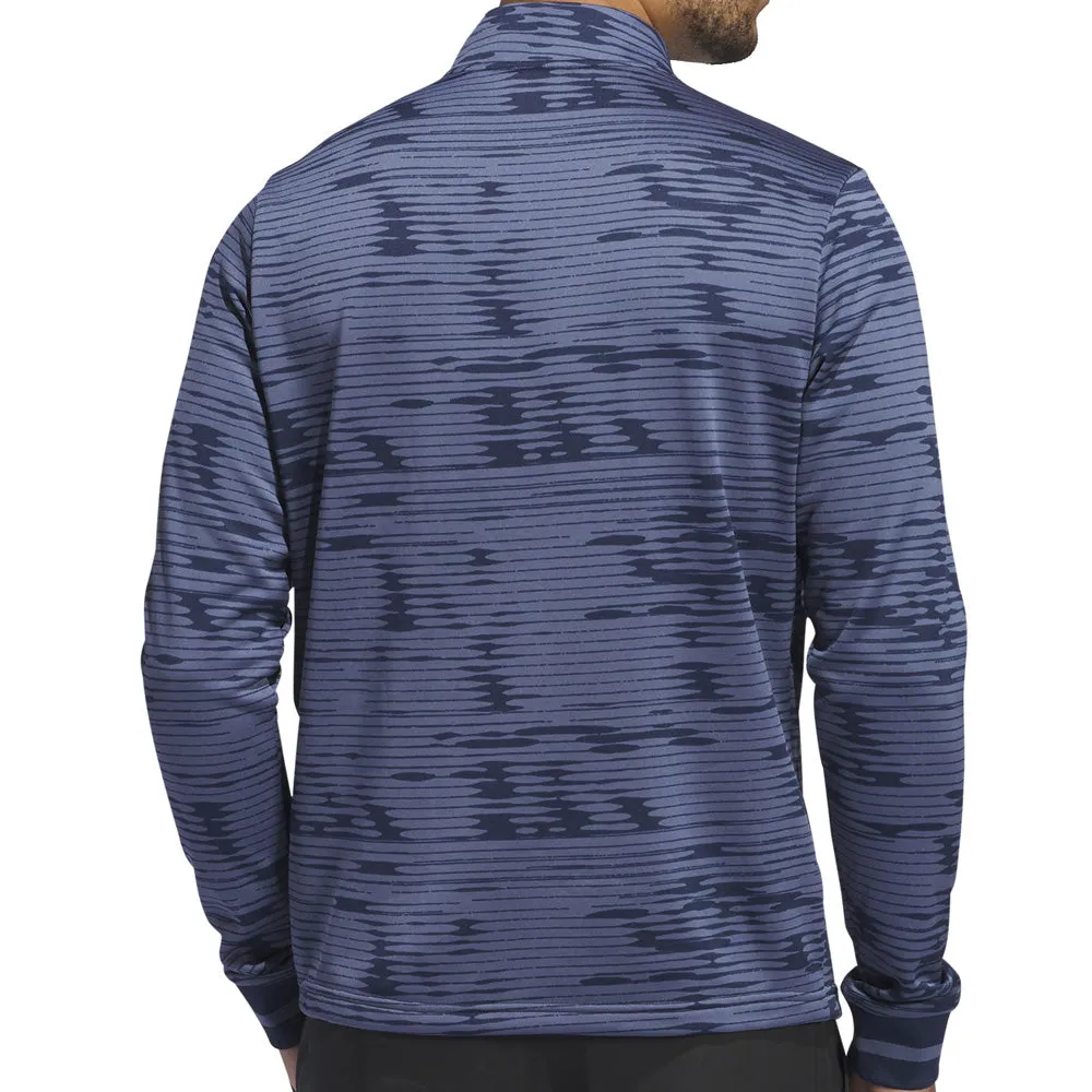 Adidas Ultimate365 Linear Stripe 1/4 Zip Pullover - Preloved Ink/Collegiate Navy Budget Friendly