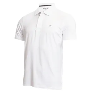 Walk Tall Calvin Klein Newport Polo Shirt - White