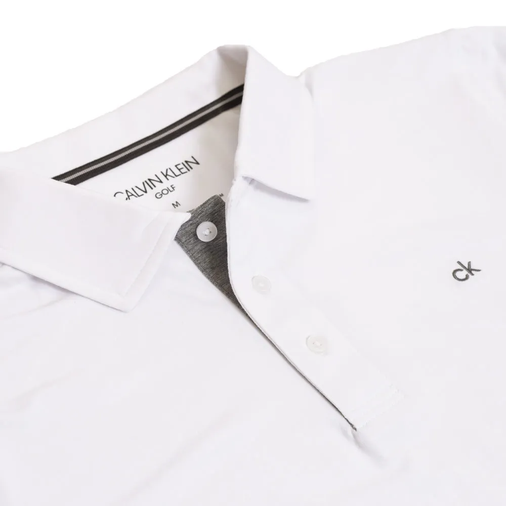 Calvin Klein Newport Polo Shirt - White Clearance Sale Flash Sale