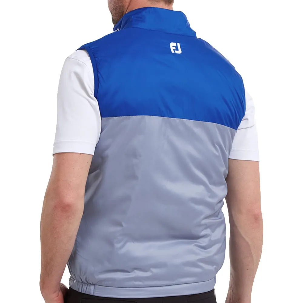 New Year's Eve Sale Rule the Streets Footjoy Lightweight Thermal Vest - Dove Grey/Royal