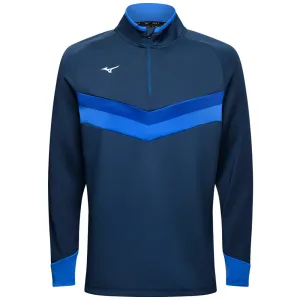 Chase What Moves You Mizuno V Stripe 1/4 Zip Pullover - Navy