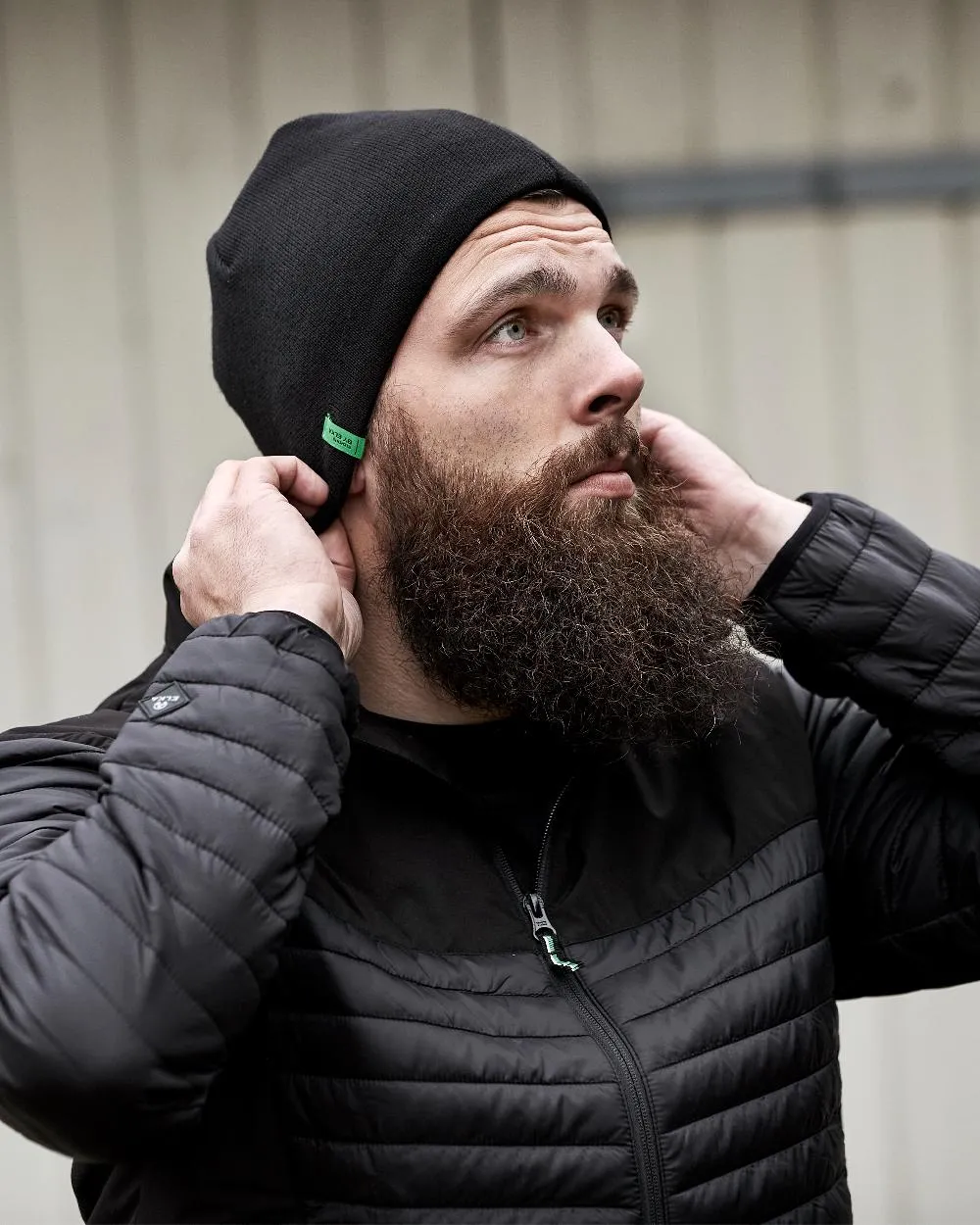 Elka Knitted Beanie Work Sun Hats Men
