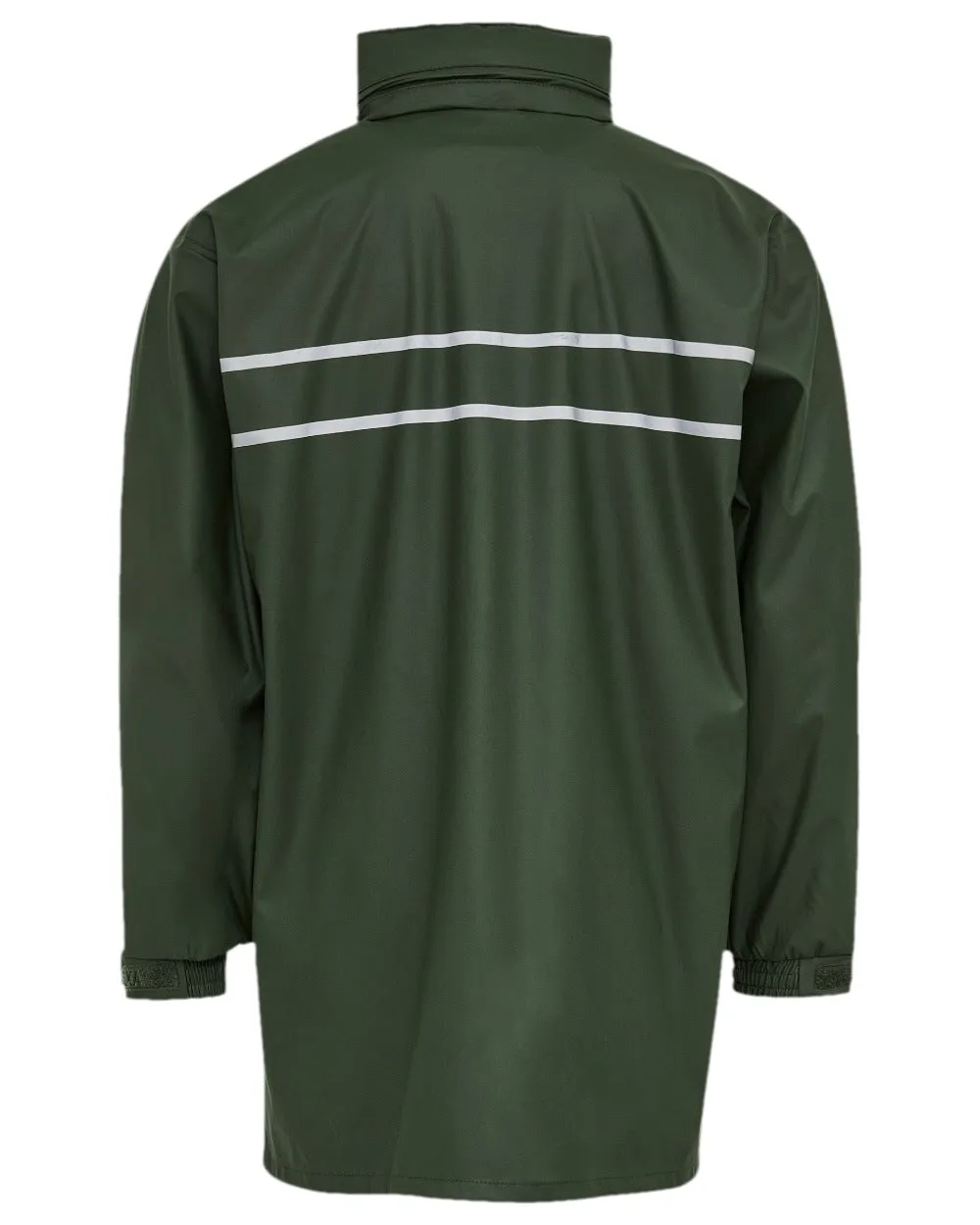 Elka Mens Dry Zone D-Lux Long Rain Jacket Dog Walking Waterproof Jackets