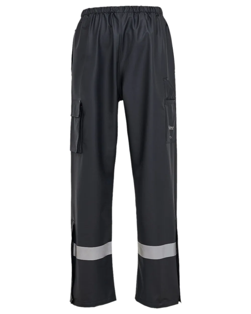 Elka Mens Dry Zone D-Lux Rain Trousers Durable Work Trousers