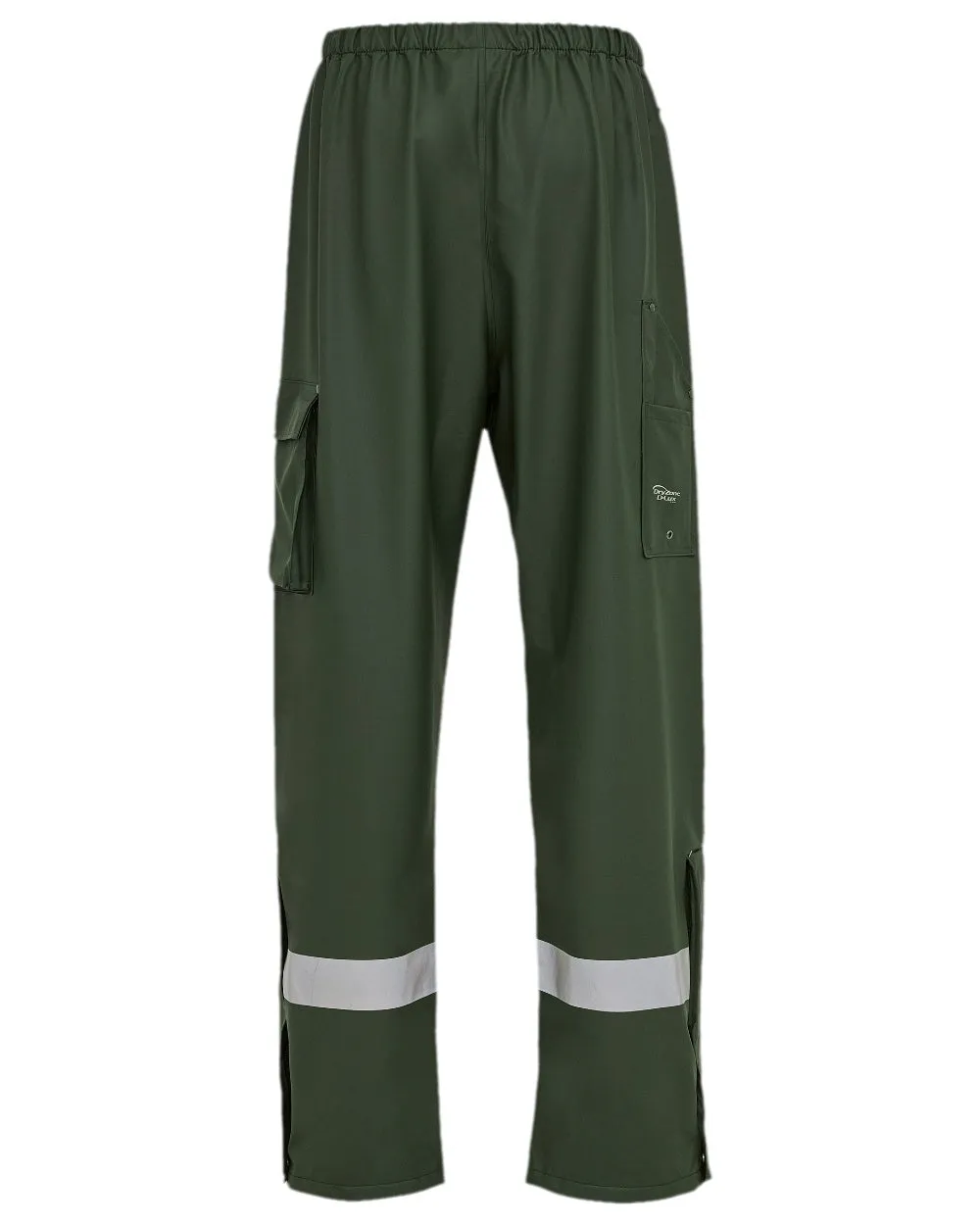 Elka Mens Dry Zone D-Lux Rain Trousers Durable Work Trousers