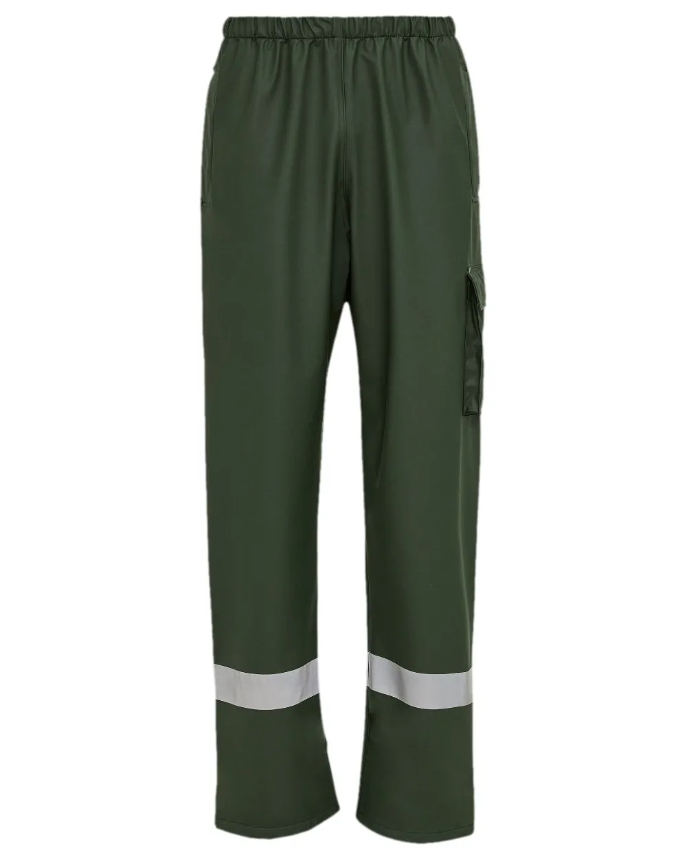 Elka Mens Dry Zone D-Lux Rain Trousers Durable Work Trousers
