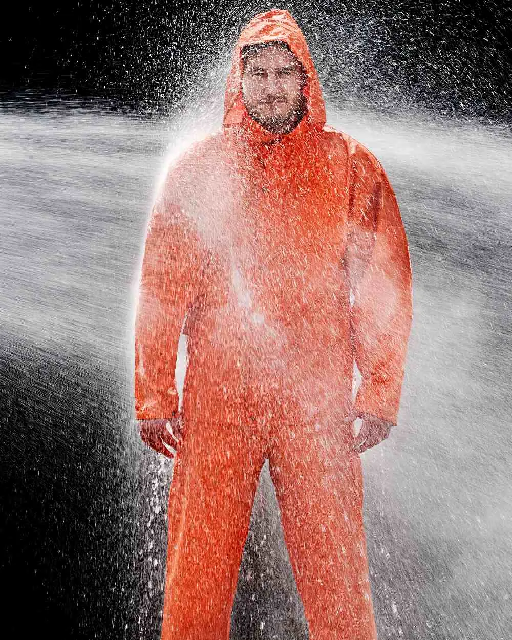 Elka Mens Dry Zone PU Rain Jacket Dog Walking Waterproof Jackets