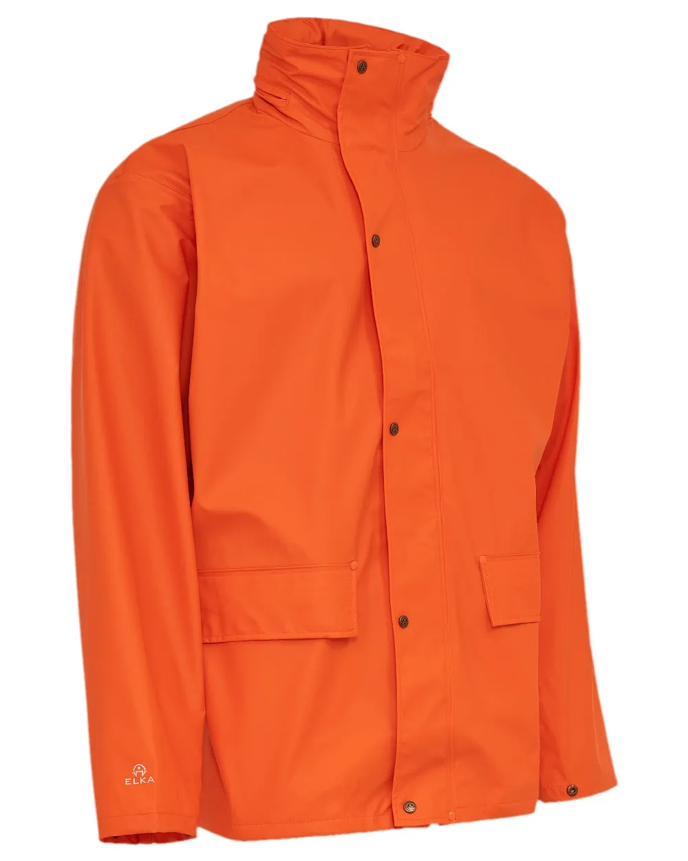 Elka Mens Dry Zone PU Rain Jacket Men's Jackets and Coats
