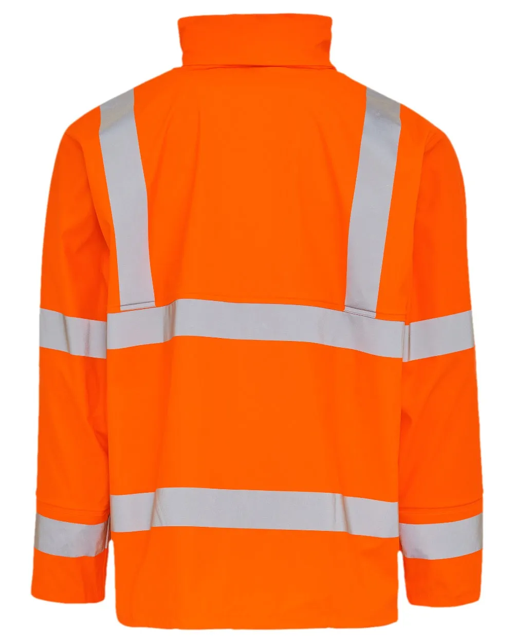 Elka Mens Dry Zone Visible Hi-Vis Rain Jacket Dog Walking Waterproof Jackets
