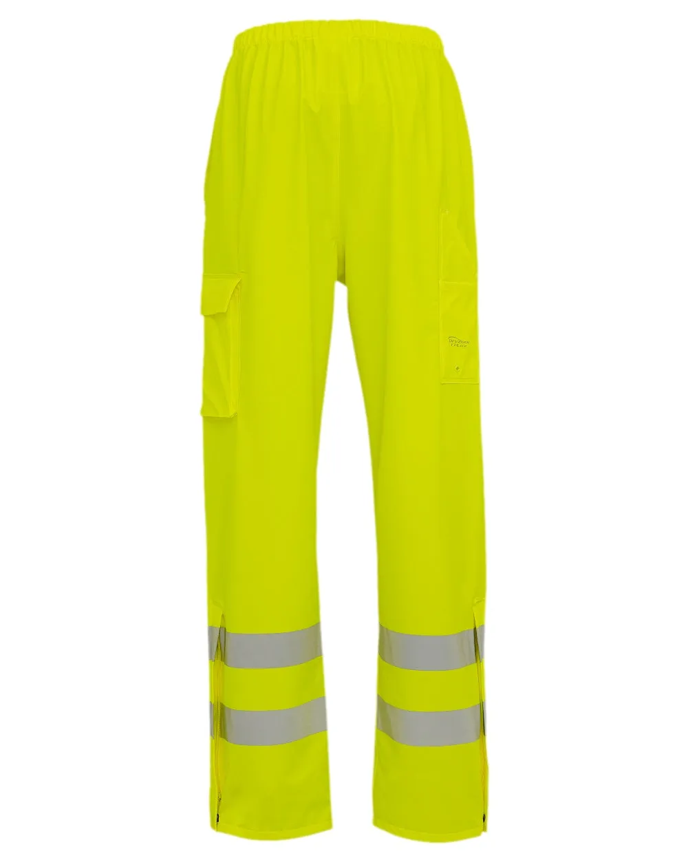 Elka Mens Dry Zone Visible Waist Trousers Durable Work Trousers